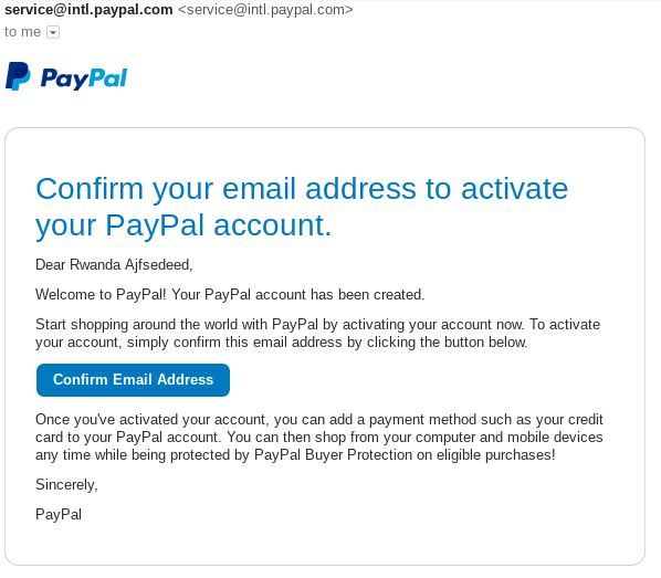 how to sign up for paypal