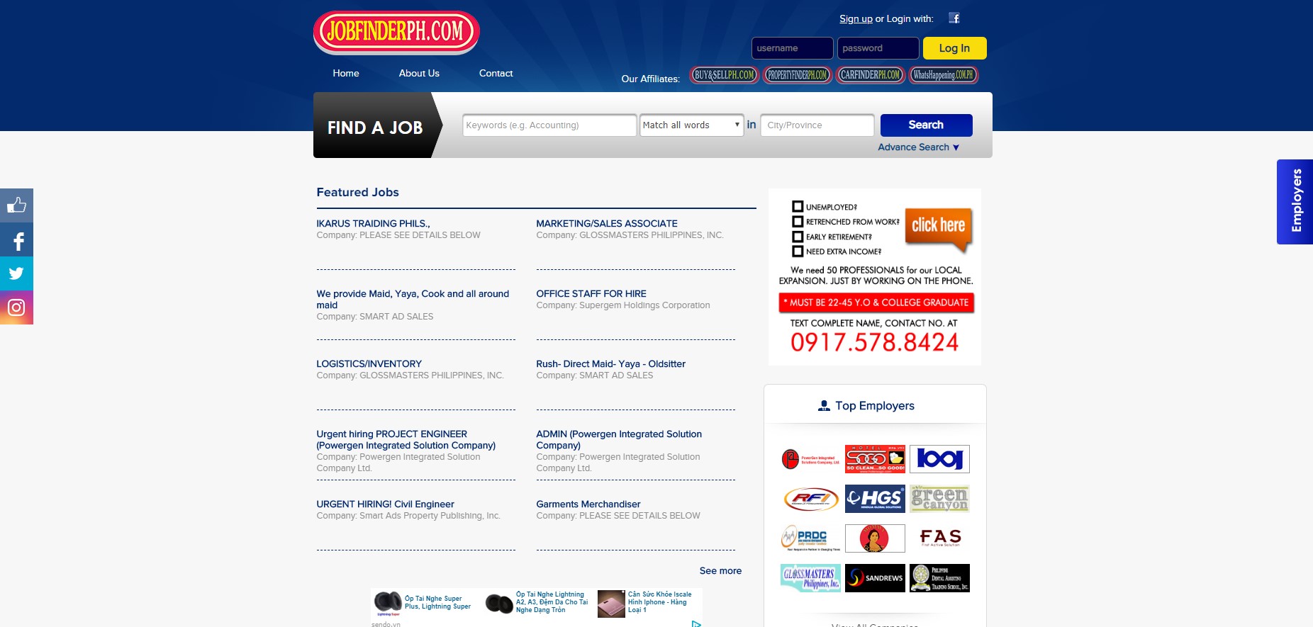 JobFinder Philippines