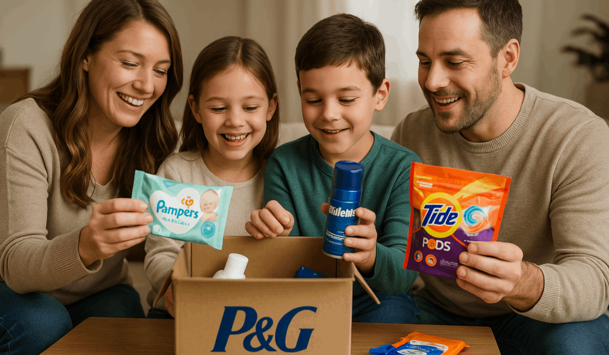 How to Access Free Procter & Gamble Product Samples