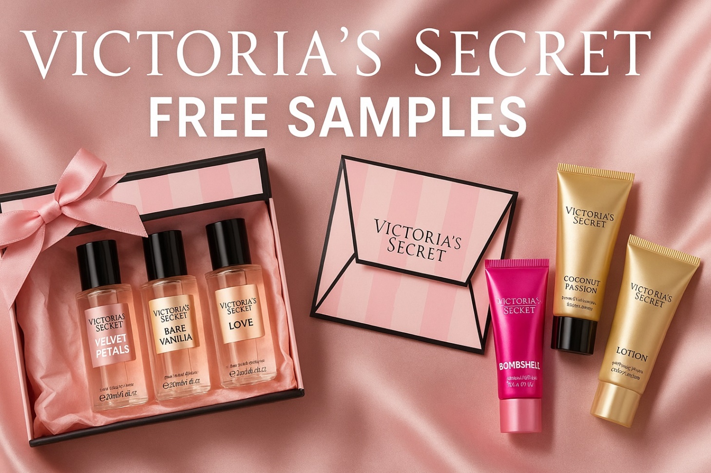 Victoria’s Secret Free Samples: Perfumes, Lotions & In-Store Gifts