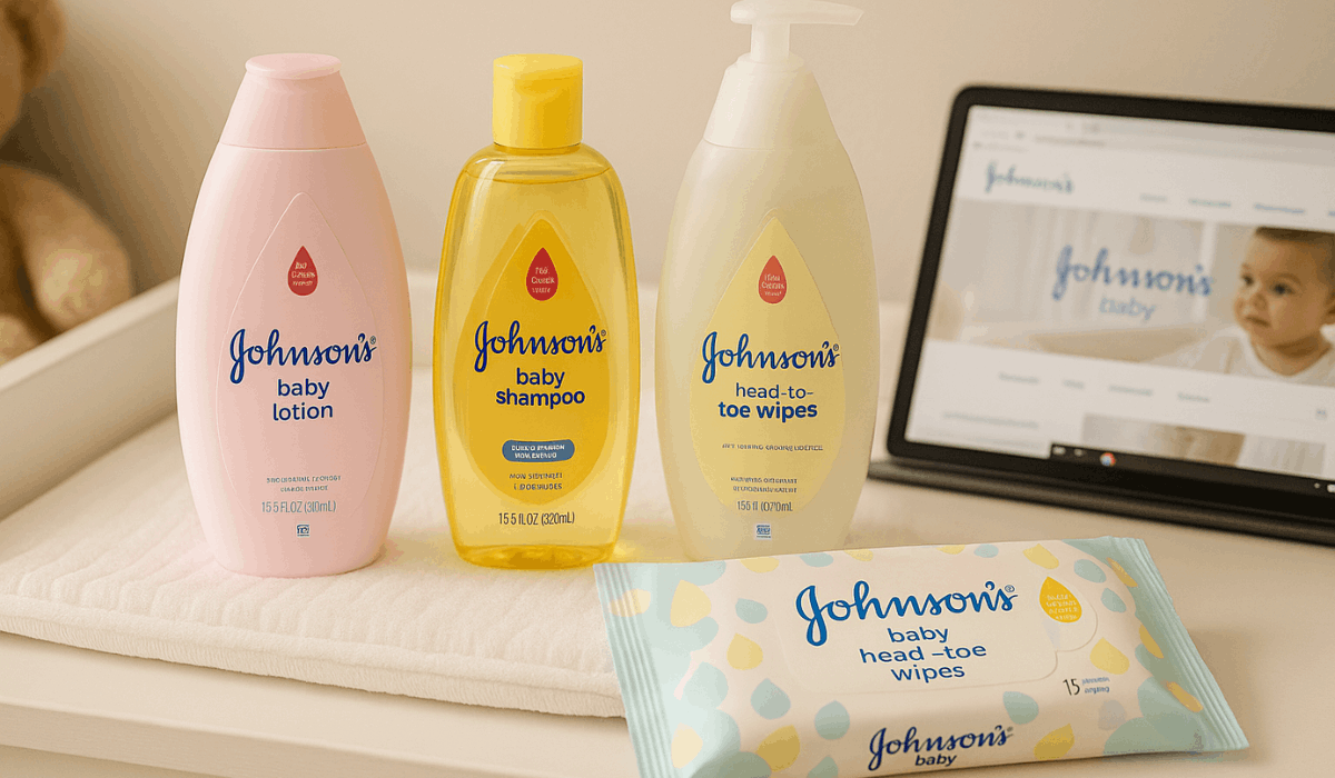 Como solicitar amostras grátis e cupons da Johnson’s Baby