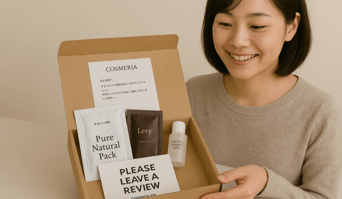 How to Get Free Beauty Samples from Cosmeria Japan