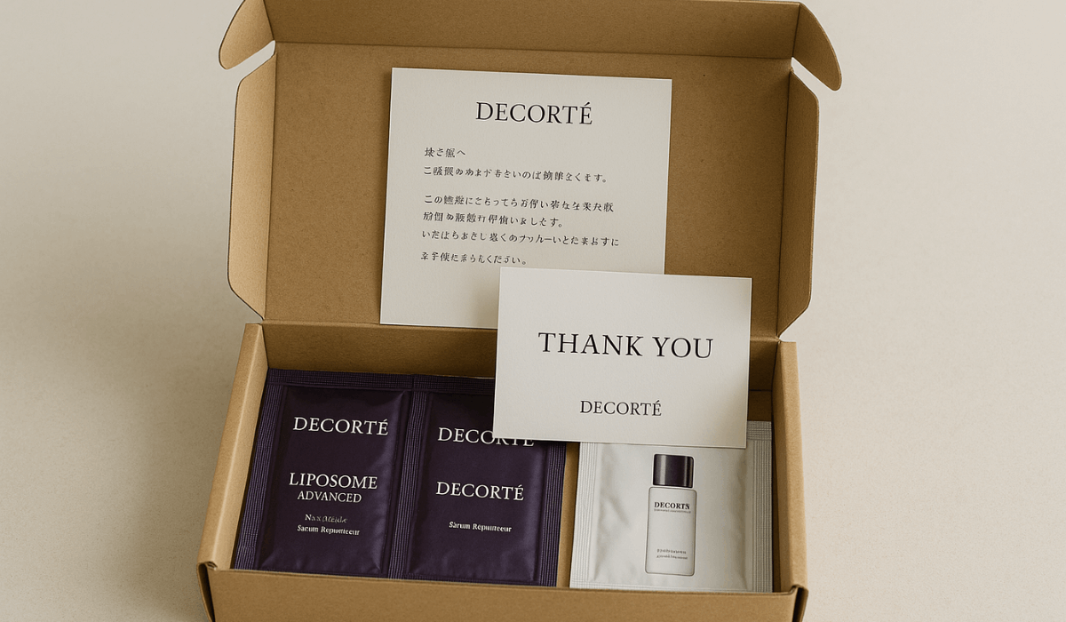 Discover How to Receive Free Skincare Samples from Decorté Japan